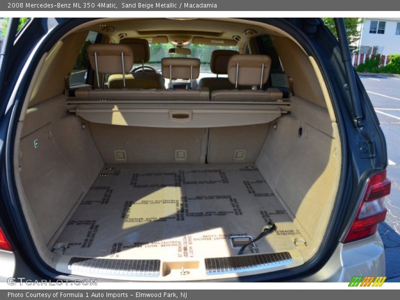 Sand Beige Metallic / Macadamia 2008 Mercedes-Benz ML 350 4Matic