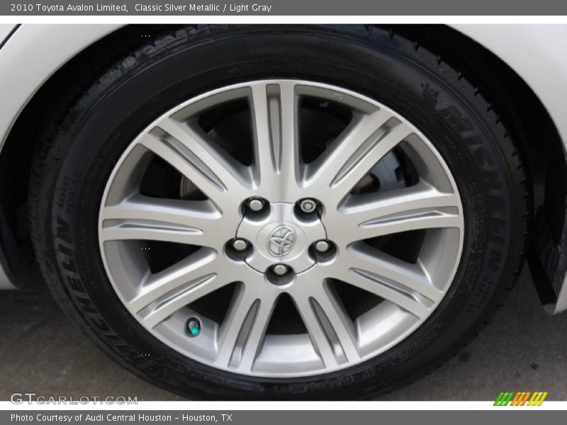Classic Silver Metallic / Light Gray 2010 Toyota Avalon Limited