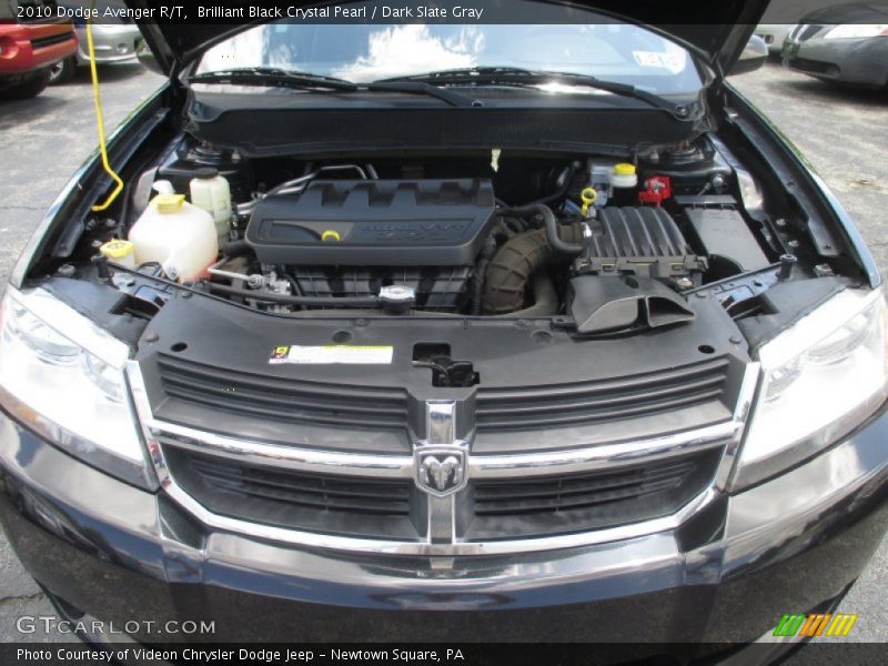 Brilliant Black Crystal Pearl / Dark Slate Gray 2010 Dodge Avenger R/T