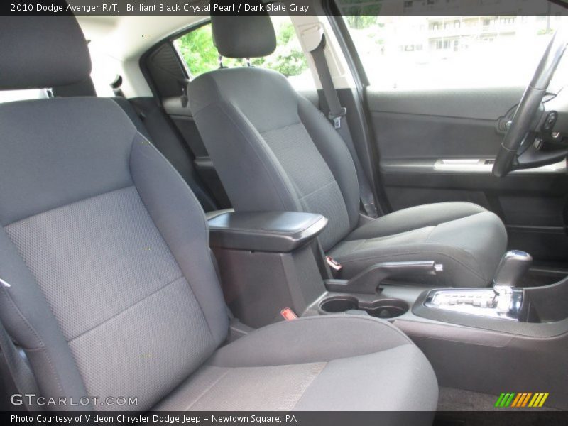 Brilliant Black Crystal Pearl / Dark Slate Gray 2010 Dodge Avenger R/T
