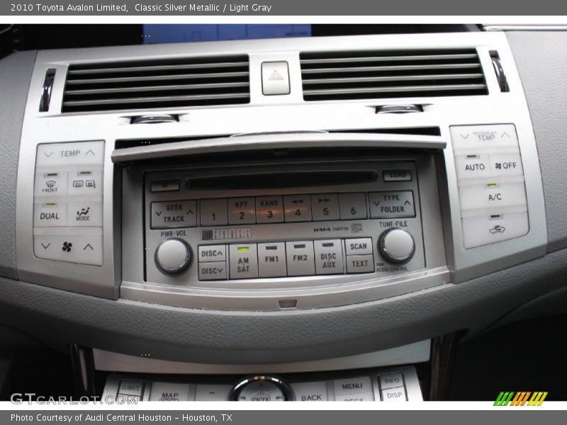 Classic Silver Metallic / Light Gray 2010 Toyota Avalon Limited