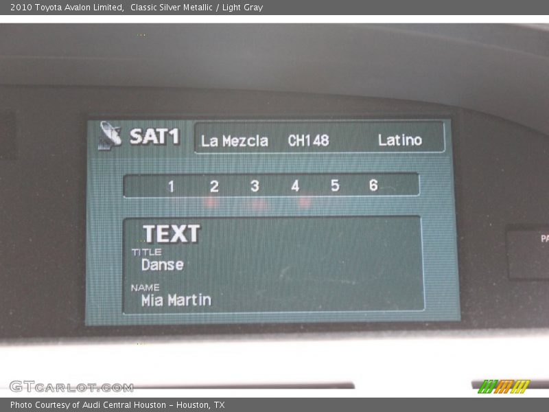 Classic Silver Metallic / Light Gray 2010 Toyota Avalon Limited