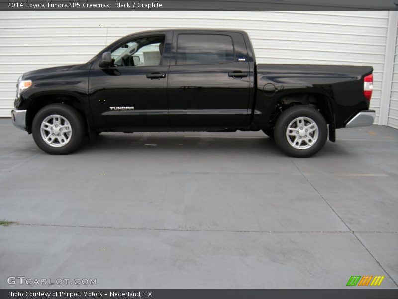 Black / Graphite 2014 Toyota Tundra SR5 Crewmax