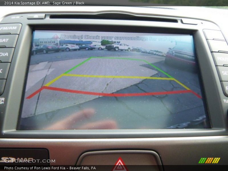 Sage Green / Black 2014 Kia Sportage EX AWD
