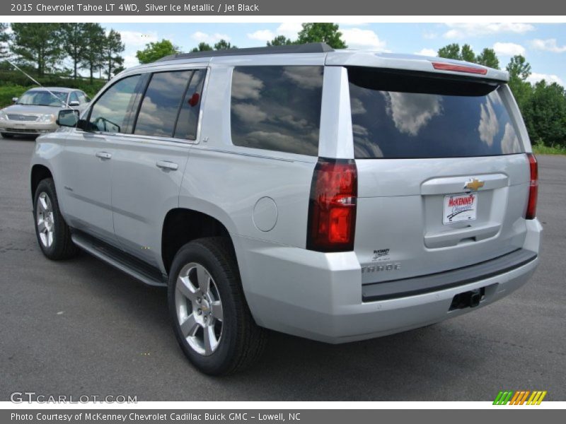 Silver Ice Metallic / Jet Black 2015 Chevrolet Tahoe LT 4WD