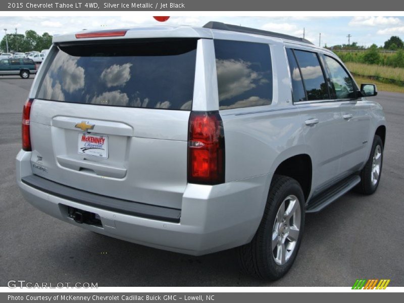 Silver Ice Metallic / Jet Black 2015 Chevrolet Tahoe LT 4WD