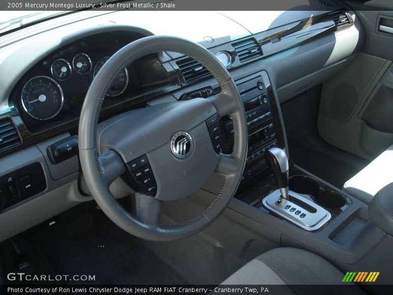 Silver Frost Metallic / Shale 2005 Mercury Montego Luxury