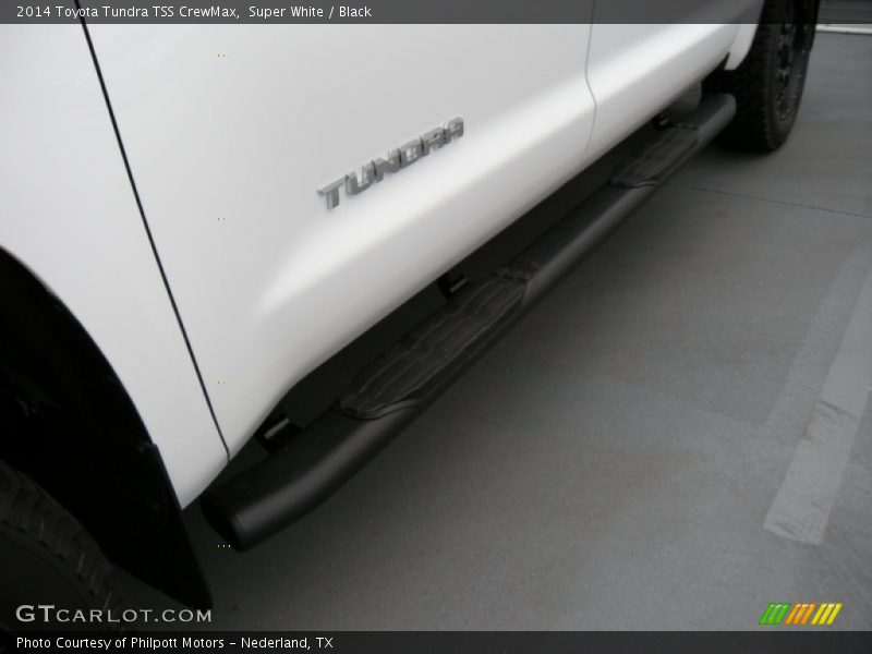 Super White / Black 2014 Toyota Tundra TSS CrewMax