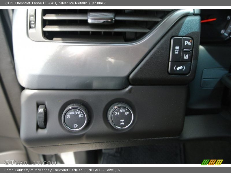 Silver Ice Metallic / Jet Black 2015 Chevrolet Tahoe LT 4WD