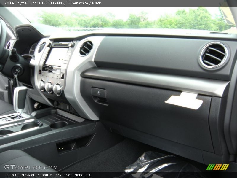 Super White / Black 2014 Toyota Tundra TSS CrewMax
