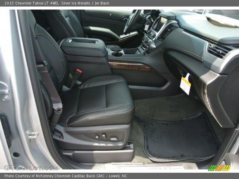 Silver Ice Metallic / Jet Black 2015 Chevrolet Tahoe LT 4WD