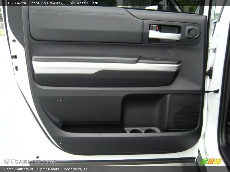 Super White / Black 2014 Toyota Tundra TSS CrewMax