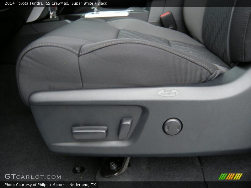 Super White / Black 2014 Toyota Tundra TSS CrewMax