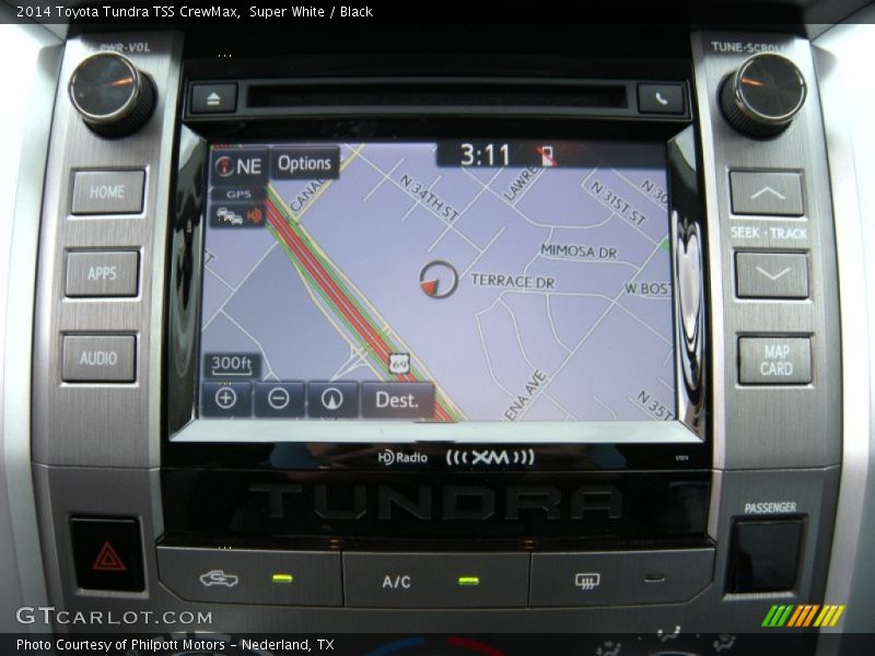 Super White / Black 2014 Toyota Tundra TSS CrewMax