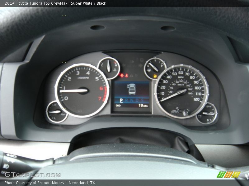 Super White / Black 2014 Toyota Tundra TSS CrewMax