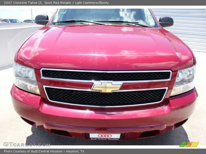 Sport Red Metallic / Light Cashmere/Ebony 2007 Chevrolet Tahoe LS