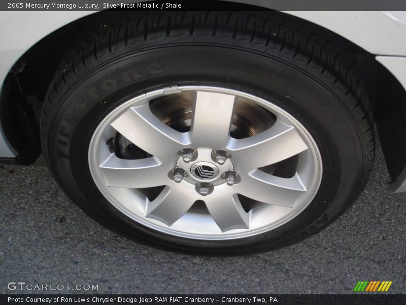 Silver Frost Metallic / Shale 2005 Mercury Montego Luxury