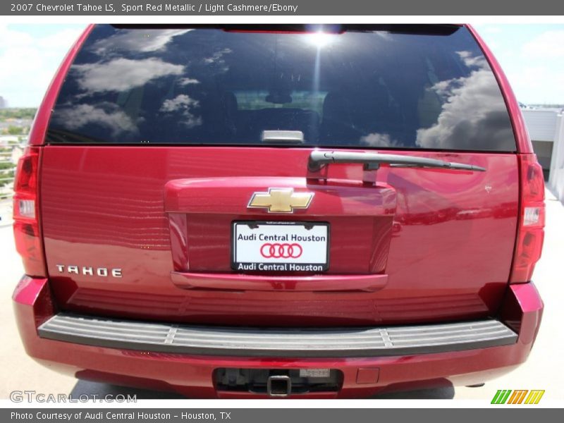 Sport Red Metallic / Light Cashmere/Ebony 2007 Chevrolet Tahoe LS