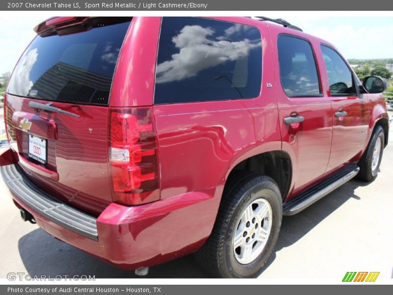 Sport Red Metallic / Light Cashmere/Ebony 2007 Chevrolet Tahoe LS