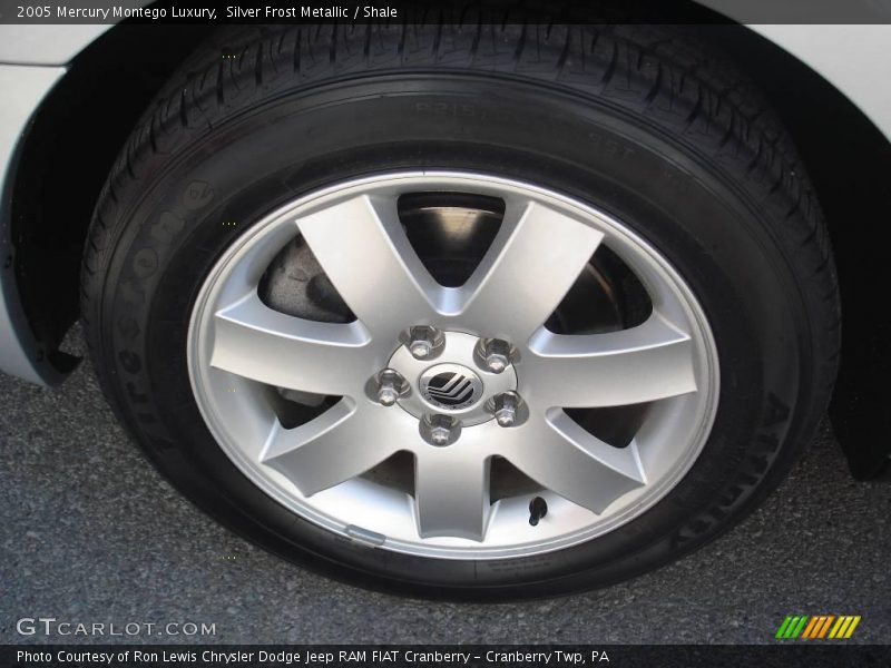 Silver Frost Metallic / Shale 2005 Mercury Montego Luxury