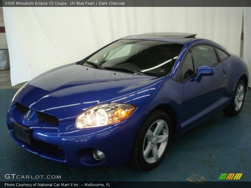 UV Blue Pearl / Dark Charcoal 2006 Mitsubishi Eclipse GS Coupe