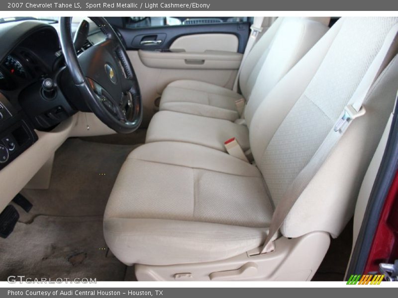 Sport Red Metallic / Light Cashmere/Ebony 2007 Chevrolet Tahoe LS