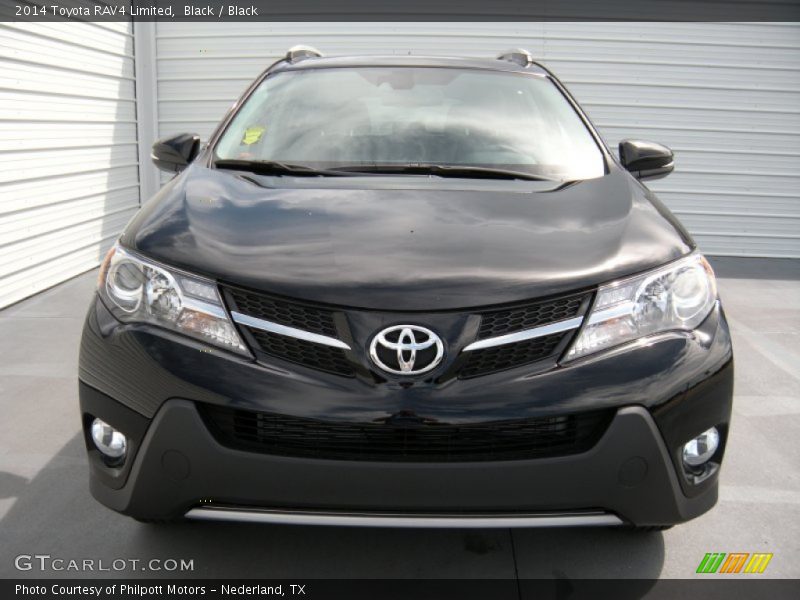 Black / Black 2014 Toyota RAV4 Limited