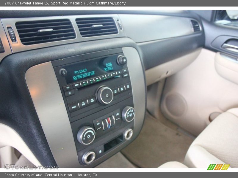 Sport Red Metallic / Light Cashmere/Ebony 2007 Chevrolet Tahoe LS
