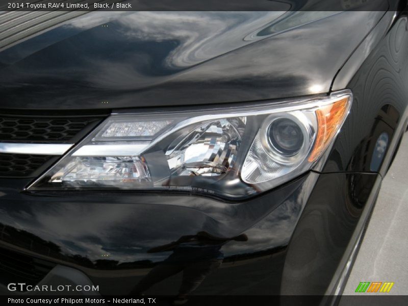Black / Black 2014 Toyota RAV4 Limited