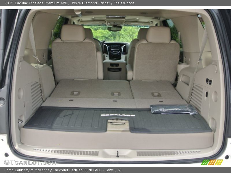 White Diamond Tricoat / Shale/Cocoa 2015 Cadillac Escalade Premium 4WD