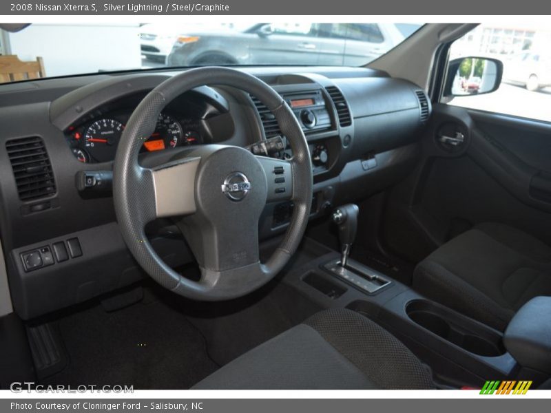 Silver Lightning / Steel/Graphite 2008 Nissan Xterra S