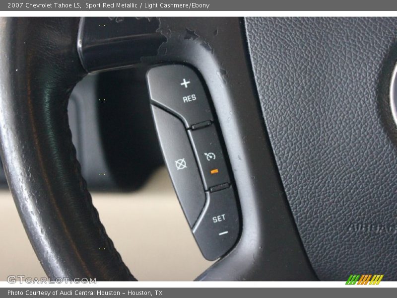 Sport Red Metallic / Light Cashmere/Ebony 2007 Chevrolet Tahoe LS