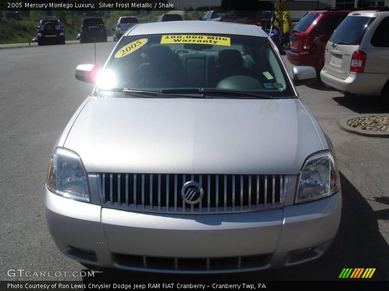 Silver Frost Metallic / Shale 2005 Mercury Montego Luxury