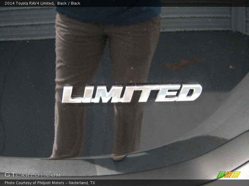 Black / Black 2014 Toyota RAV4 Limited