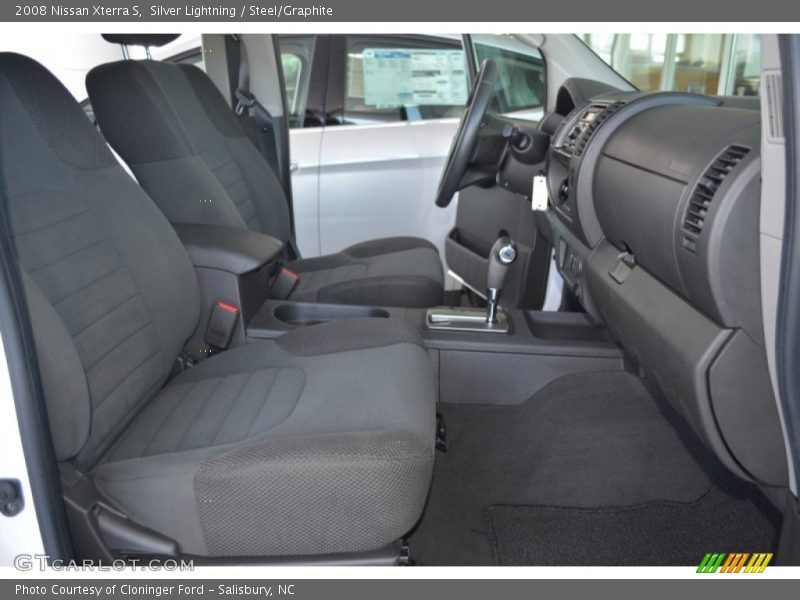 Silver Lightning / Steel/Graphite 2008 Nissan Xterra S