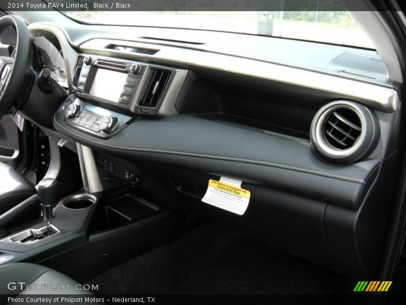 Black / Black 2014 Toyota RAV4 Limited