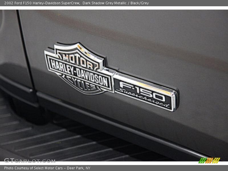 Dark Shadow Grey Metallic / Black/Grey 2002 Ford F150 Harley-Davidson SuperCrew