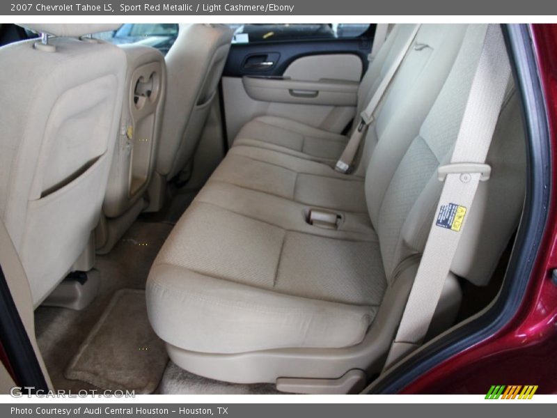 Sport Red Metallic / Light Cashmere/Ebony 2007 Chevrolet Tahoe LS