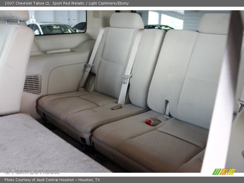 Sport Red Metallic / Light Cashmere/Ebony 2007 Chevrolet Tahoe LS