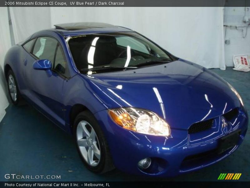 UV Blue Pearl / Dark Charcoal 2006 Mitsubishi Eclipse GS Coupe