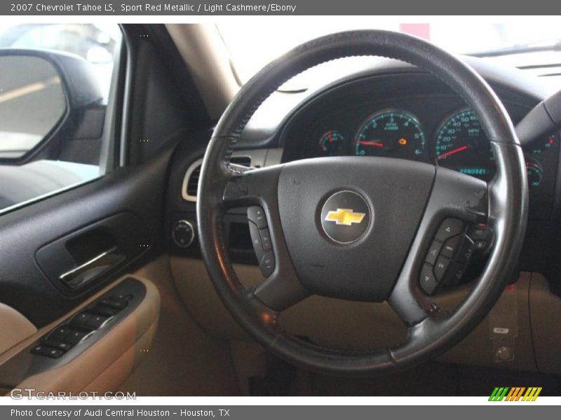 Sport Red Metallic / Light Cashmere/Ebony 2007 Chevrolet Tahoe LS