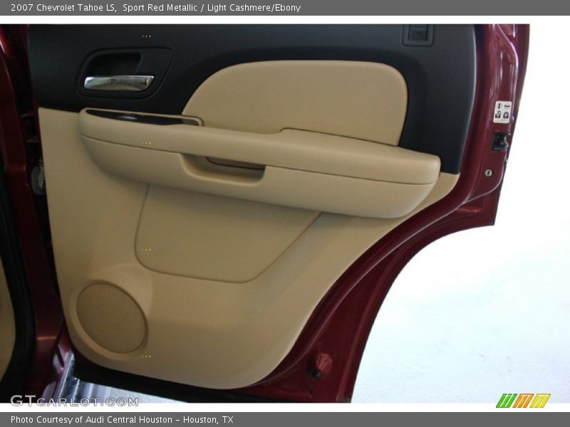 Sport Red Metallic / Light Cashmere/Ebony 2007 Chevrolet Tahoe LS