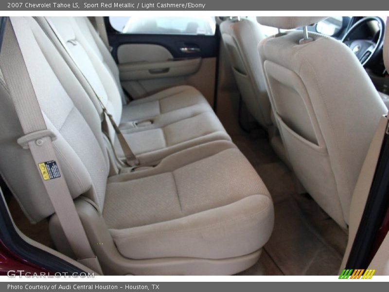 Sport Red Metallic / Light Cashmere/Ebony 2007 Chevrolet Tahoe LS