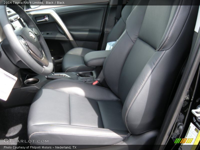 Black / Black 2014 Toyota RAV4 Limited