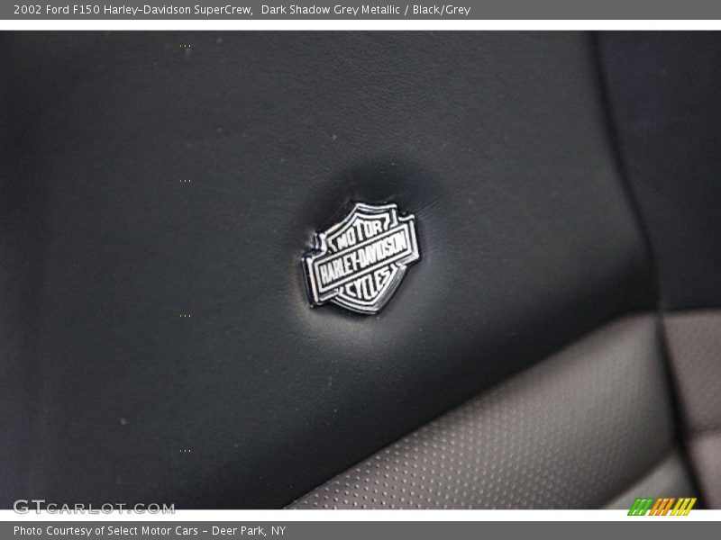 Dark Shadow Grey Metallic / Black/Grey 2002 Ford F150 Harley-Davidson SuperCrew