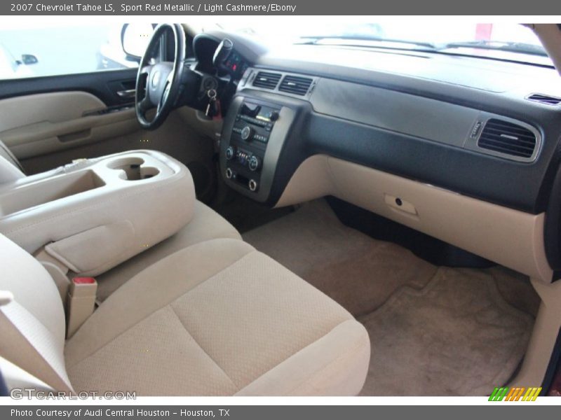 Sport Red Metallic / Light Cashmere/Ebony 2007 Chevrolet Tahoe LS
