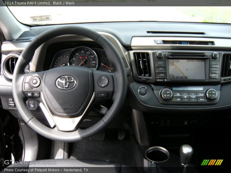 Dashboard of 2014 RAV4 Limited