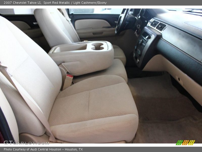 Sport Red Metallic / Light Cashmere/Ebony 2007 Chevrolet Tahoe LS