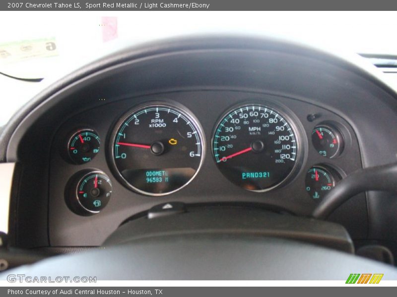 Sport Red Metallic / Light Cashmere/Ebony 2007 Chevrolet Tahoe LS