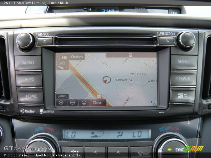 Navigation of 2014 RAV4 Limited